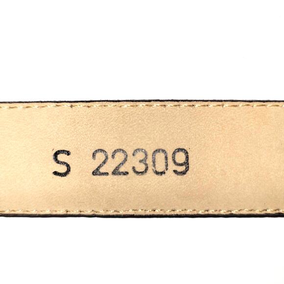 Vintage Brighton Leather Belt Size S Brown Engraved Buckle Western Chic USA EUC main image 12